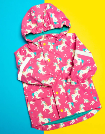 Blade and Rose Flying Unicorn Colour Changing Raincoat - 4-5 Years