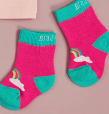 Blade and Rose Flying Unicorn Socks - 2-3 Years