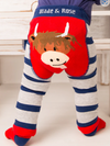 Blade and Rose Hamish Highland Cow Leggings - 1-2 Years