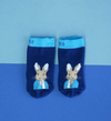 Blade and rose Peter rabbit navy sock 6/12 months