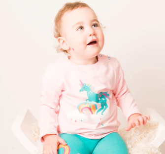 Blade and Rose Flying Unicorn Top - 1-2 Years