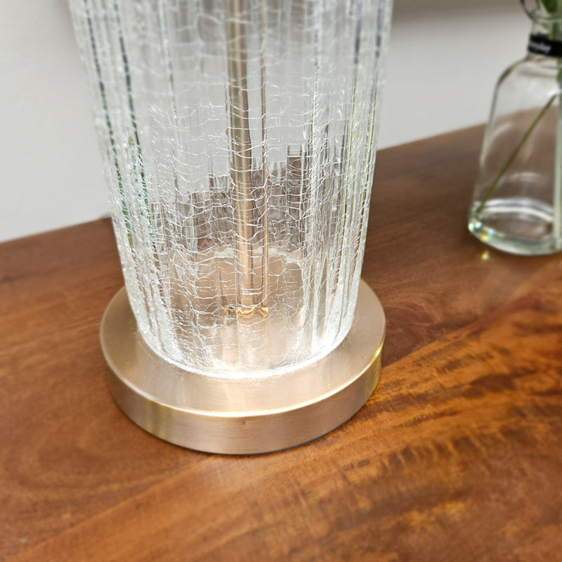 Tara Living Larisa Glass Table Lamp 78cm