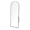 Tara Modena floor standing mirror Black 160cm