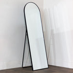 Tara Modena floor standing mirror Black 160cm