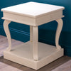 Tara Lane Scroll Ivory End Table