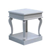 Tara Lane Scroll grey end table