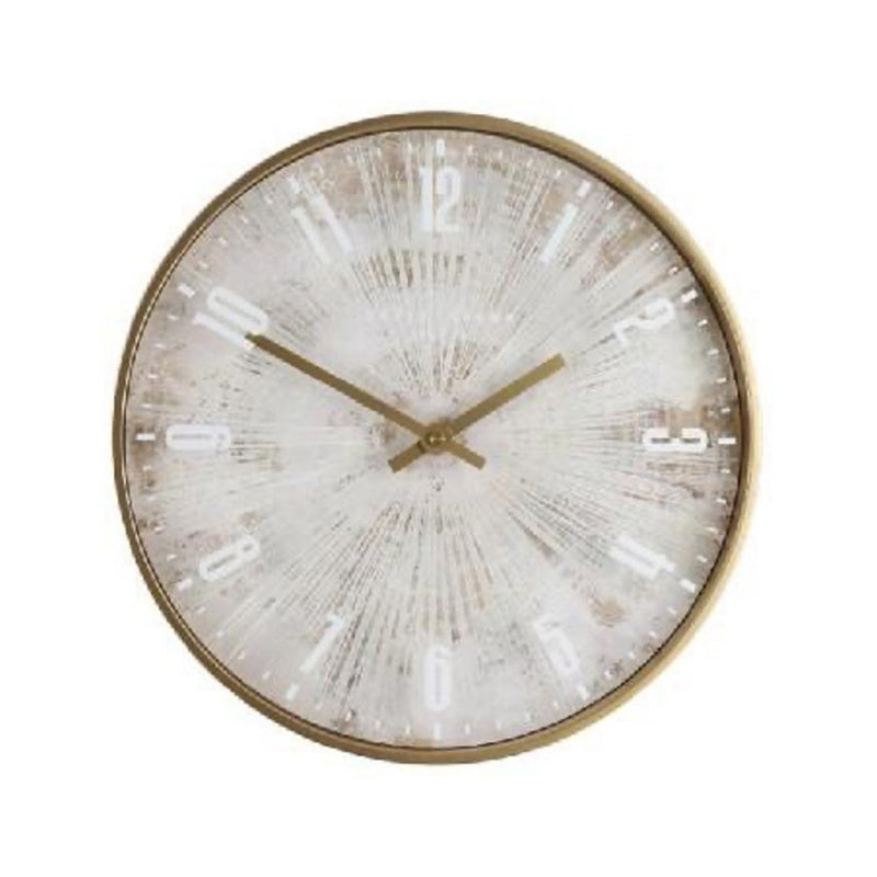 TARA Baker and brown Nyla clock 30cm