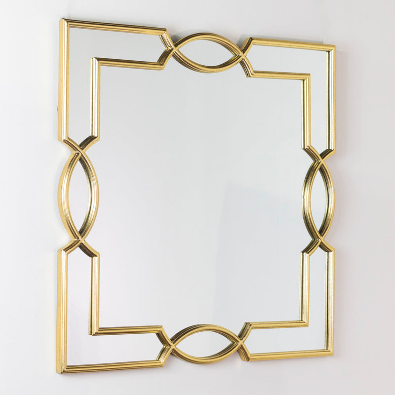 Tara Living Odessa Square Mirror Gold 80cm