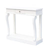 Tara Scroll Ivory 90cm Console Table with drawer