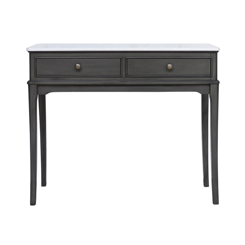 Tara Monroe 2 Drawer Console with Marble Top Russell