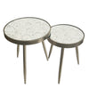 Tara Living Lyra set of 2 side tables Champagne