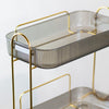 Tara Cosmetics Organiser 2 Shelf Gold