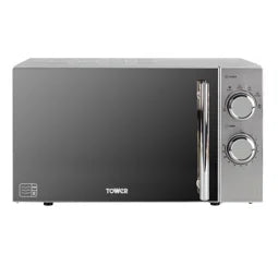 Tower 20l 800w Digital microwave silver/grey