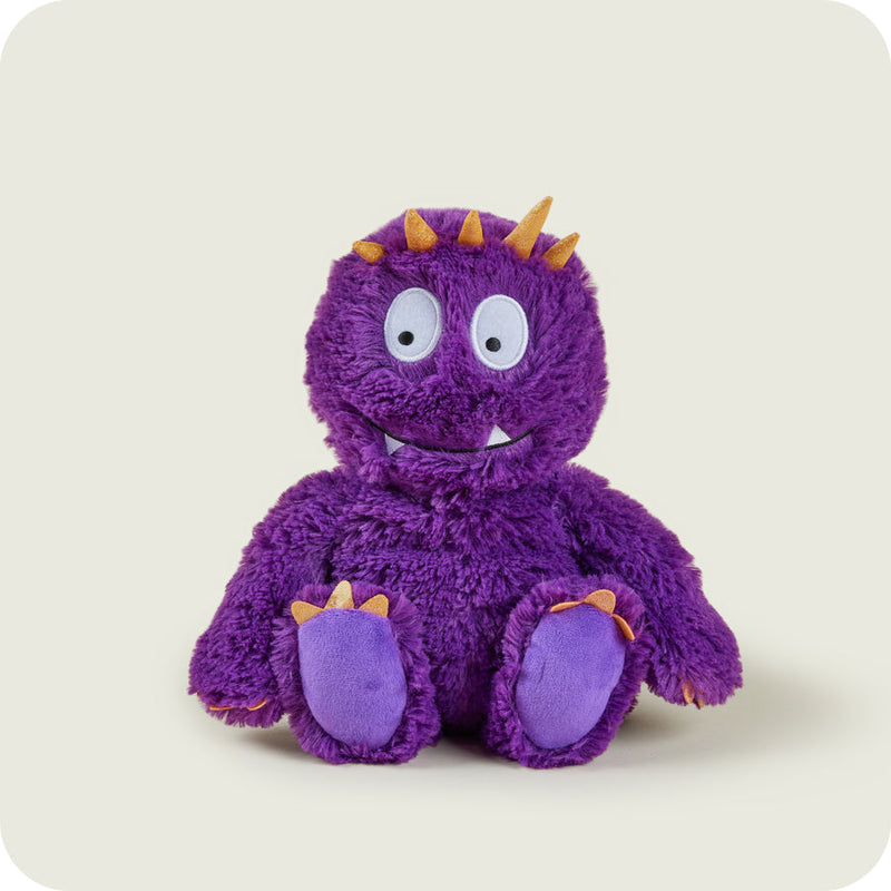 Warmies® 9" Junior Purple Monster Microwavable