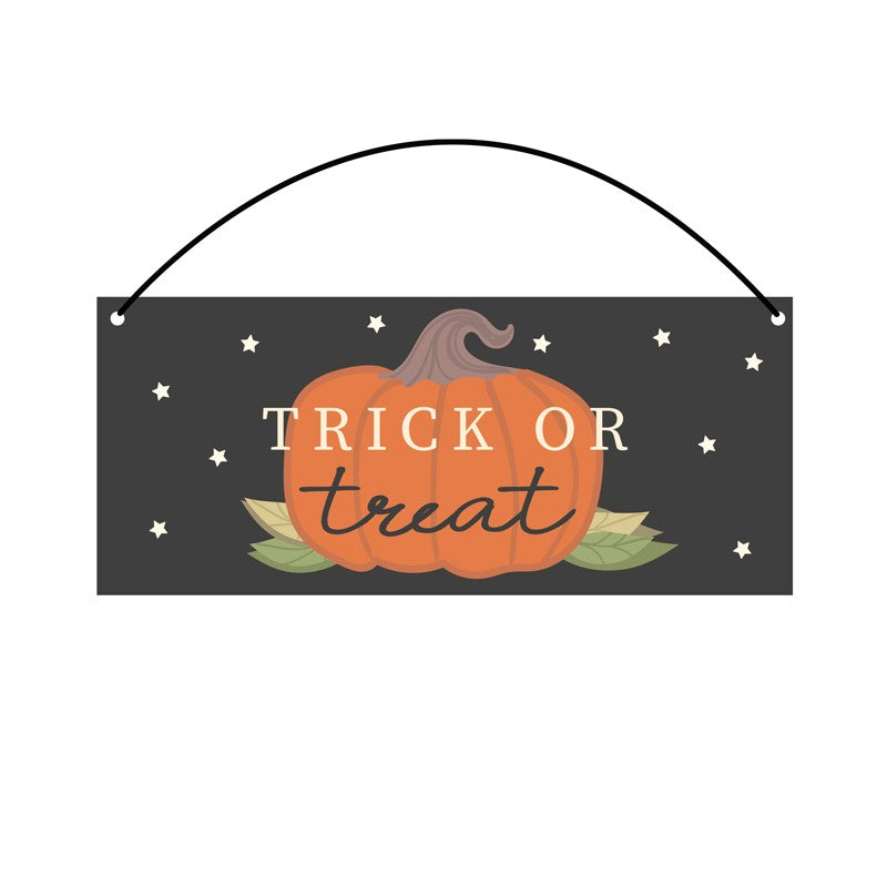 HS Trick Or Treat Sign