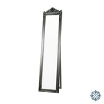 Tara Chateau Cheval Mirror Silver 40 x 172cm