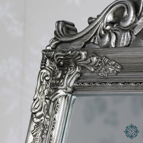 Tara Chateau Cheval Mirror Silver 40 x 172cm