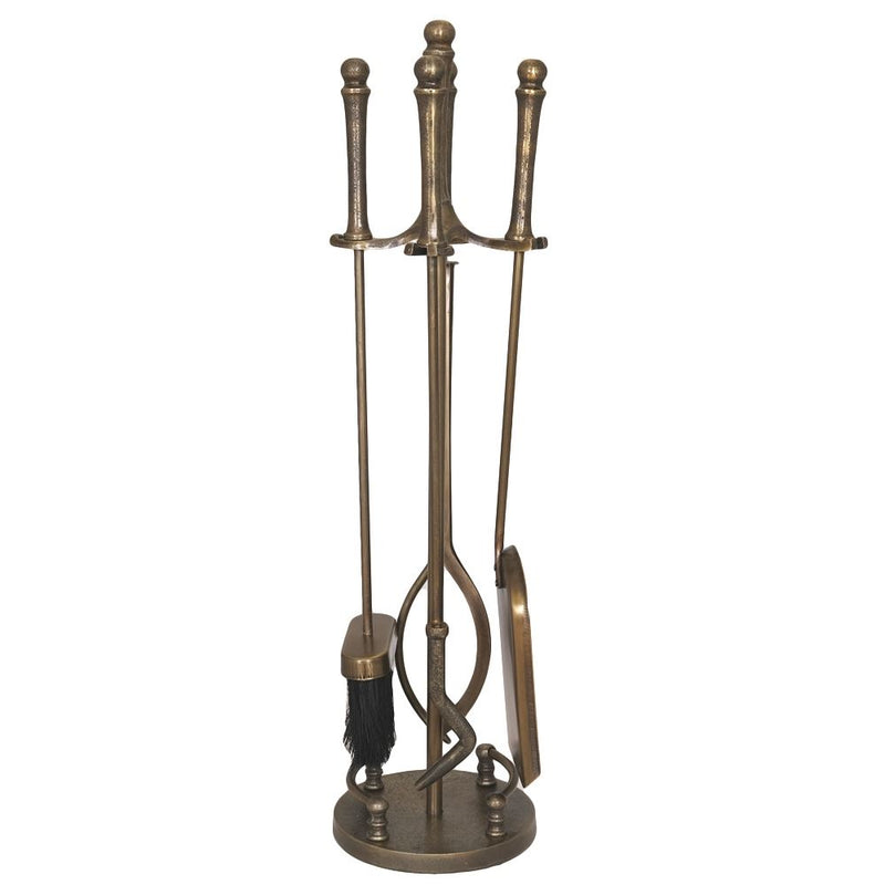 WJS LARGE A/Q BRASS COMPANION SET 16x16x63cm
Code: A3150