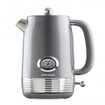 Daewoo Denver 1.5L 3kw Rapid boil kettle smoked grey