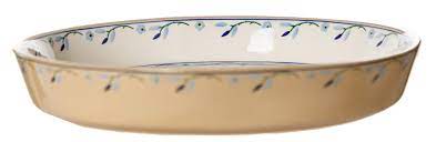 Nicholas Mosse Large Quiche Dish Forget Me Not