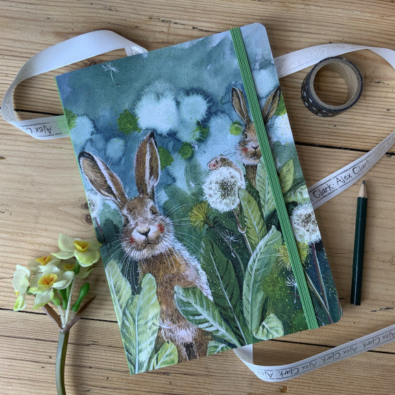 Alex Clark Little Rabbits Large Chunky Notebook