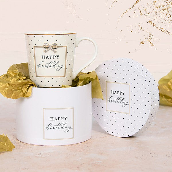 JD Madelaine By Hearts Designs Mug Happy Birthday