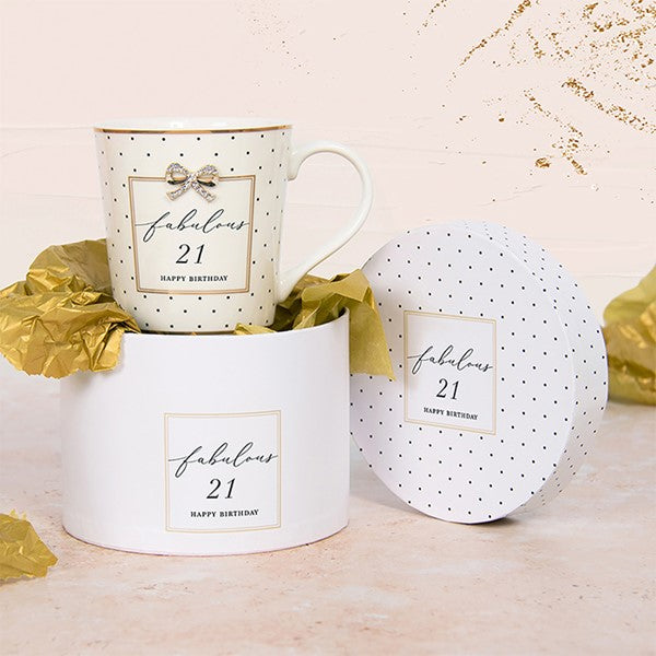 JD Madelaine By Hearts Designs Mug 21st Birthday