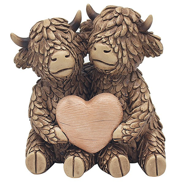 JD Hughie Highland Cow Heart