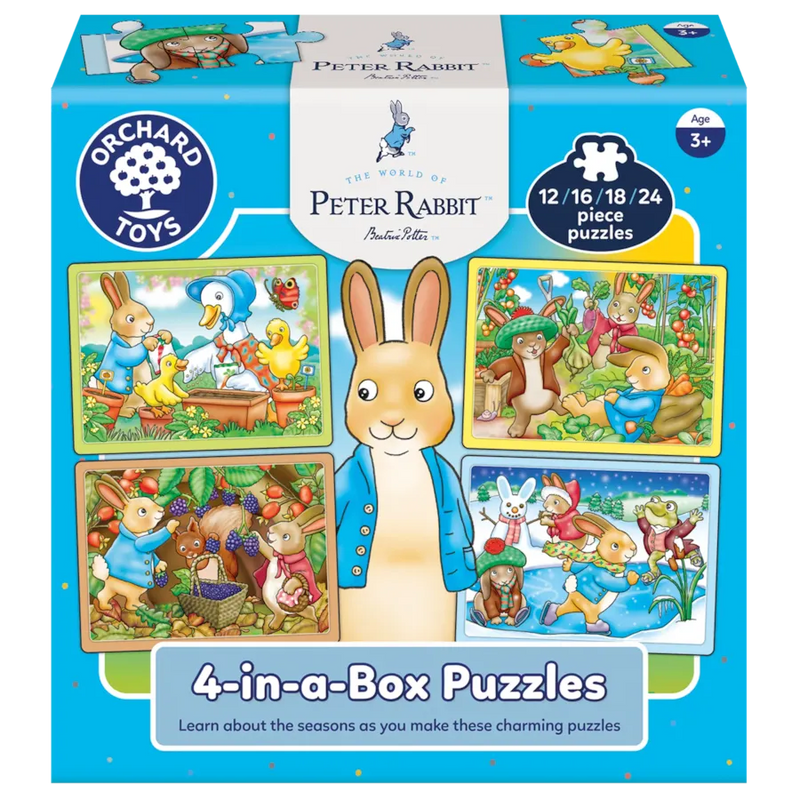 Orchard Toys Peter Rabbit™ 4-in-a-Box Puzzles