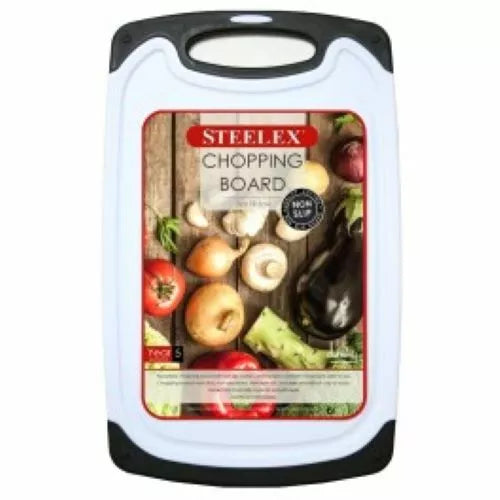 DUN Steelex Large Plastic Chopping Board 40 x 24cm