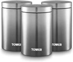 Tower Infinity Ombre Set of 3 Canisters - Graphite