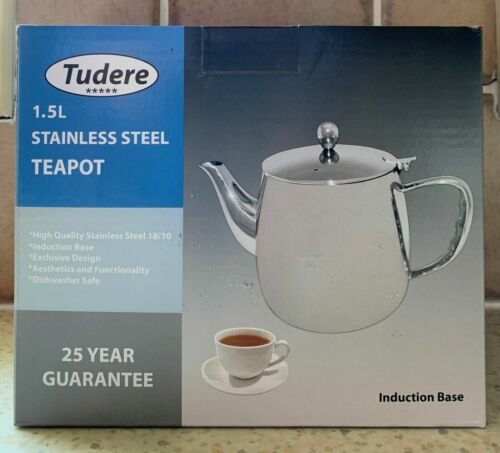 Tudere 5* 1.5ltr Teapot Ind Base